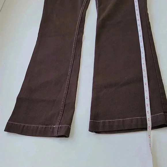 Revice Brown Flare Jeans - Picture 4 of 11